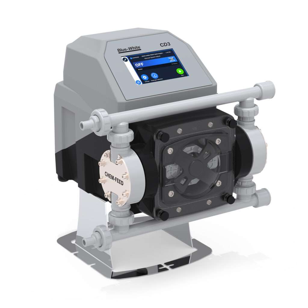 Blue-White CHEM-FEED CD3 multi-diaphragm metering pump