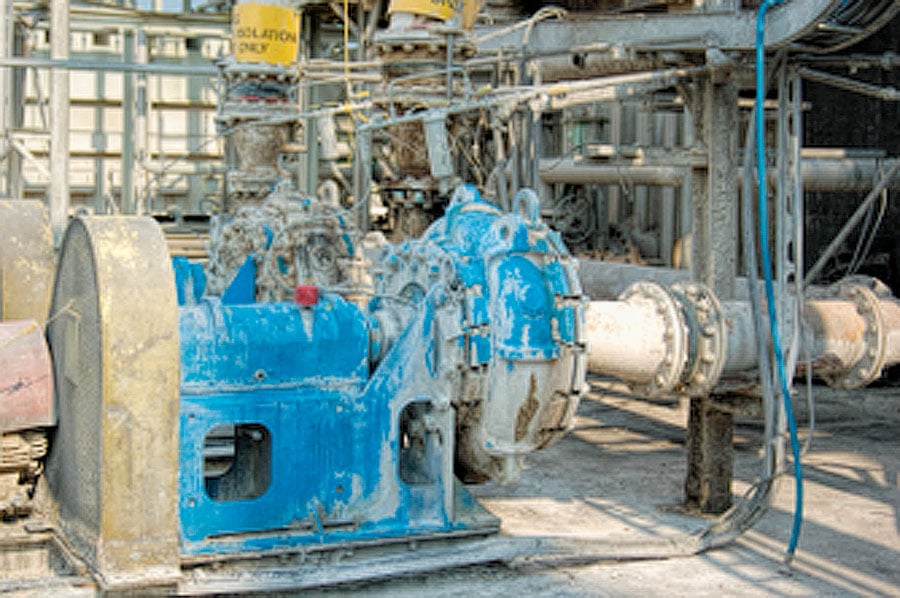 Phosphate & Mineral Processing Industrial pumps and piping used in mining and mineral processing