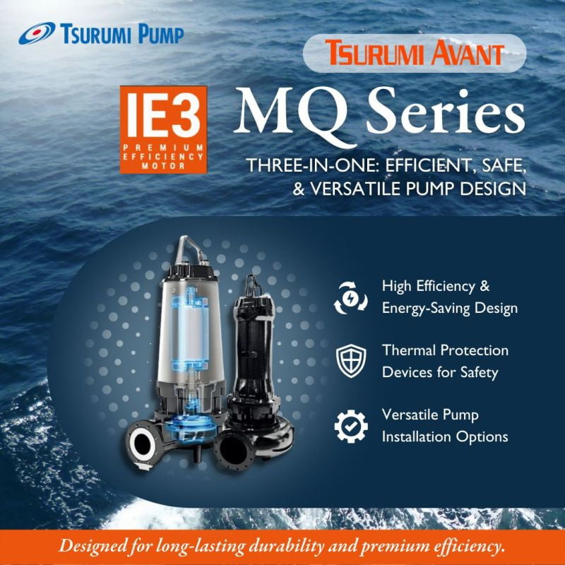 Tsurumi Avant MQ Submersible Sewage Pump
